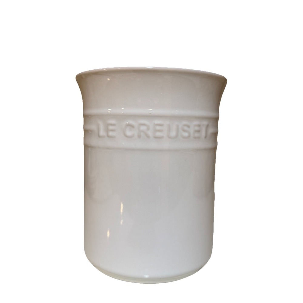 Le Creuset White 1 L Utensil Crock - NEW